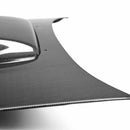 SEIBON OE-Style Carbon Fiber Hood - 2004-2005 Subaru Impreza/WRX/STI - alternate view 3