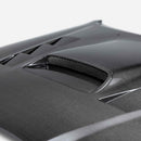 SEIBON TS-Style Carbon Fiber Hood - 2005-2011 Toyota Tacoma - alternate view 2