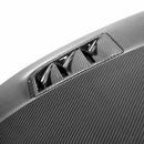 SEIBON MGII-Style Carbon Fiber Hood - 2006-2011 Honda Civic 4DR - alternate view 1
