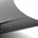 SEIBON MGII-Style Carbon Fiber Hood - 2006-2011 Honda Civic 4DR - alternate view 3