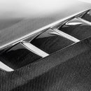 SEIBON TSII-Style Carbon Fiber Hood - 2006-2013 Lexus IS250/350 and 2010-2012 Lexus IS C - alternate view 2