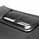 SEIBON CW-Style Carbon Fiber Hood - 2006-2007 Subaru Impreza/WRX/STI - alternate view 2