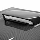 SEIBON OE-Style Carbon Fiber Hood - 2006-2007 Subaru Impreza/WRX/STI - alternate view 2