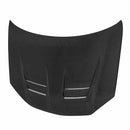 SEIBON DV-Style Carbon Fiber Hood - 2006-2009 VW Golf GTI (Shaved)