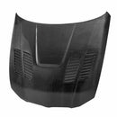 SEIBON GTR-Style Carbon Fiber Hood - 2007-2010 BMW E92 2DR, pre LCI (Louvers are cosmetic - they do NOT vent air) (E92)
