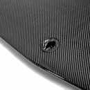 SEIBON OE-Style Carbon Fiber Hood - 2008-2011 Mercedes Benz C-class (Does not fit C-63) - alternate view 1