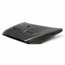 SEIBON OE-Style Carbon Fiber Hood - 2008-2015 Mitsubishi Lancer EVO X (CZ4A) - alternate view 1