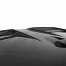 SEIBON DV-Style Carbon Fiber Hood - 2008-2017 Mitsubishi Lancer - alternate view 3
