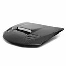 SEIBON CWII-Style Carbon Fiber Hood - 2008-2014 Subaru WRX/STI - alternate view 1