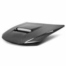 SEIBON OE-Style Carbon Fiber Hood - 2008-2014 Subaru WRX/STI - alternate view 1