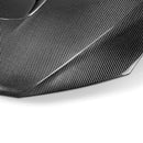 SEIBON OE-Style Carbon Fiber Hood - 2008-2014 Subaru WRX/STI - alternate view 3
