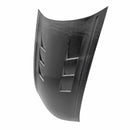 SEIBON TS-Style Carbon Fiber Hood - 2008-2012 Honda Accord 4DR - alternate view 1