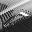 SEIBON GTR-Style Carbon Fiber Hood - 2009-2020 Nissan 370Z (Z34) - alternate view 3