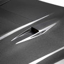 SEIBON DS-Style Carbon Fiber Hood - 2009-2016 Nissan GT-R (R35) - alternate view 2