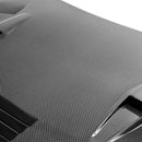 SEIBON GTII-Style Hood - 2009-2016 Nissan GT-R (R35) - Gloss Carbon Fiber - alternate view 1