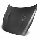SEIBON OE-Style Hood - 2009-2016 Nissan GT-R (R35) - Matte Dry Carbon Fiber