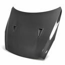 SEIBON OE-Style Hood - 2009-2016 Nissan GT-R (R35) - Gloss Carbon Fiber