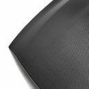 SEIBON OE-Style Hood - 2009-2016 Nissan GT-R (R35) - Gloss Carbon Fiber - alternate view 3