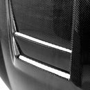 SEIBON DV-Style Carbon Fiber Hood - 2010-2014 VW Golf / GTI - alternate view 2