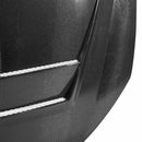 SEIBON DV-Style Carbon Fiber Hood - 2010-2014 VW Golf / GTI (Shaved) - alternate view 1