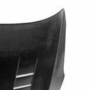 SEIBON TS-Style Carbon Fiber Hood - 2011-2015 Kia Optima - alternate view 2