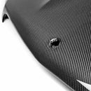 SEIBON GT-Style Carbon Fiber Hood - 2012-2014 Mercedes Benz C-class (Does not fit C-63) - alternate view 2
