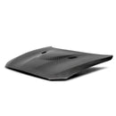 SEIBON BM-Style Carbon Fiber Hood - 2012-2019 BMW F20 1 Series, 2014-2021 F22 2 Series, and 2016-2021 F87 M2 - alternate view 1