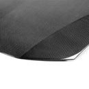 SEIBON OE-Style Carbon Fiber Hood - 2012-2013 Honda Civic 2DR and 2012 Honda Civic 4DR - alternate view 1