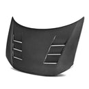 SEIBON TS-Style Carbon Fiber Hood - 2012-2013 Honda Civic 2DR and 2012 Honda Civic 4DR
