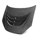 SEIBON SC-Style Carbon Fiber Hood - 2013-2016 Hyundai Genesis 2dr