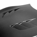 SEIBON TS-Style Carbon Fiber Hood - 2013-2020 Scion FR-S / Toyota 86 / Subaru BRZ (ZC6/ZN6) - alternate view 3