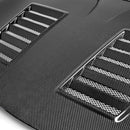 SEIBON VT-Style Carbon Fiber Hood - 2013-2020 Scion FR-S / Toyota 86 / Subaru BRZ (ZC6/ZN6) - alternate view 1
