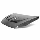 SEIBON DV-Style Carbon Fiber Hood - 2015-2021 VW Golf MK7 - alternate view 1