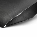 SEIBON OE-Style Carbon Fiber Hood - 2015-2021 VW Golf MK7 - alternate view 3