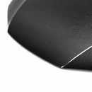 SEIBON OE-Style Carbon Fiber Hood - 2014-2015 Honda Civic 2DR - alternate view 2