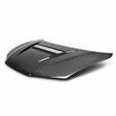 SEIBON VSII-Style Carbon Fiber Hood - 2014-2015 Honda Civic 2DR - alternate view 1