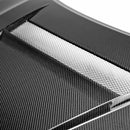 SEIBON VSII-Style Carbon Fiber Hood - 2014-2015 Honda Civic 2DR - alternate view 2