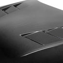 SEIBON TS-Style Carbon Fiber Hood - 2014-2016 Scion TC - alternate view 2