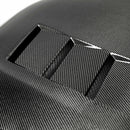 SEIBON TS-Style Carbon Fiber Hood - 2014-2016 Scion TC - alternate view 3
