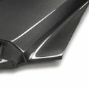 SEIBON OE-Style Carbon Fiber Hood - 2014-2021 Toyota Tundra - alternate view 3