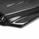 SEIBON TS-Style Carbon Fiber Hood - 2014-2021 Toyota Tundra - alternate view 3