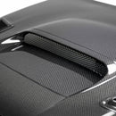 SEIBON CS-Style Carbon Fiber Hood - 2015-2021 Subaru WRX/STI - alternate view 2