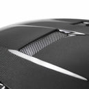 SEIBON TV-Style Carbon Fiber Hood - 2015-2018 Ford Focus - alternate view 3