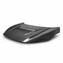 SEIBON VS-Style Carbon Fiber Hood - 2016-2021 Honda Civic 2DR/4DR - alternate view 1