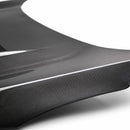 SEIBON VS-Style Carbon Fiber Hood - 2016-2021 Honda Civic 2DR/4DR - alternate view 3