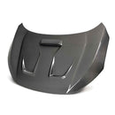 SEIBON MR-Style Carbon Fiber Hood - 2017-2020 Honda Civic Type R