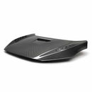 SEIBON TSII-Style Carbon Fiber Hood - 2017-2021 Honda Civic Type R (FK8) - alternate view 1