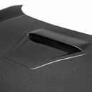 SEIBON TSII-Style Carbon Fiber Hood - 2017-2021 Honda Civic Type R (FK8) - alternate view 2