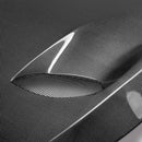 SEIBON TSII-Style Carbon Fiber Hood - 2017-2022 Infiniti Q60 - alternate view 2
