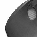 SEIBON TSII-Style Carbon Fiber Hood - 2017-2022 Infiniti Q60 - alternate view 3